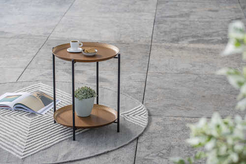 שולחן קפה עם מגש כפול COPPER TABLE 249957