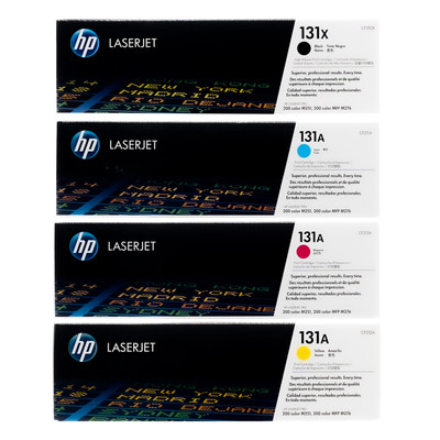 סט טונרים מקוריים שלם HP 131A