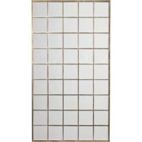  מראת גוף עומדת ריבועים בזהב  BLAKELY Floor Standing Mirror 