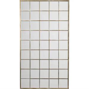  מראת גוף עומדת ריבועים בזהב  BLAKELY Floor Standing Mirror 