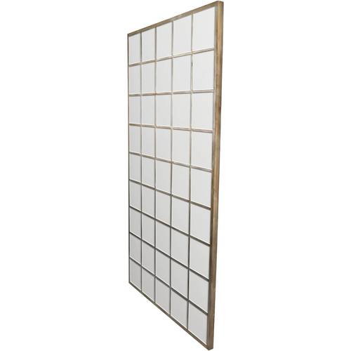  מראת גוף עומדת ריבועים בזהב  BLAKELY Floor Standing Mirror 
