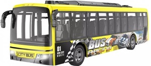 אוטובוס טיולים עירוני 37 ס"מ עם שלט-צהוב