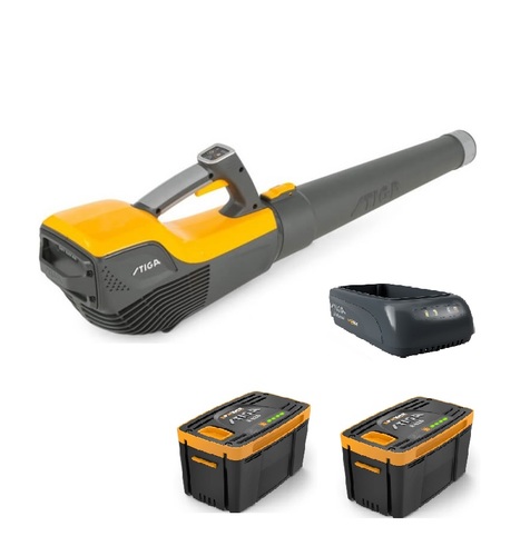 מפוח נטען BL 500e + כולל 2 סוללות 2 אמפר ומטען