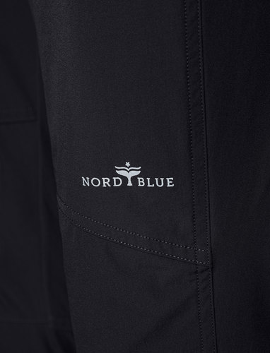 מכנס טיולים  NORD BLUE מתפרק סטראץ דגם ODIN שחור