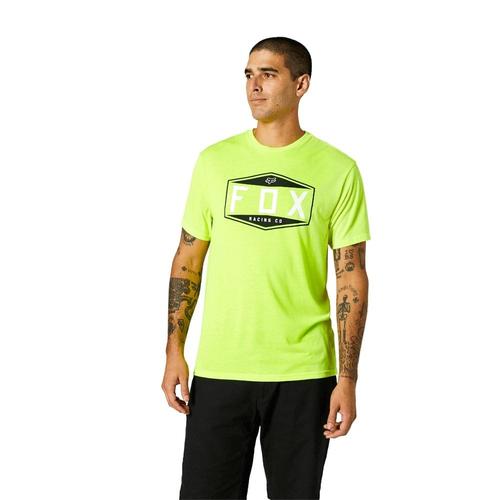 חולצה קצרה צהוב זוהר - EMBLEM SS TECH TEE