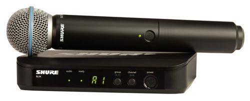 מיקרופון אלחוטי SHURE BLX24E/B58