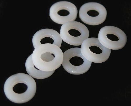 שייבות פלסטיק לבנות 12 יחידות ab Part