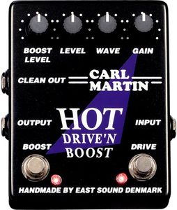 פדל דיסטורשיין CARL MARTIN Hot Drive Boost