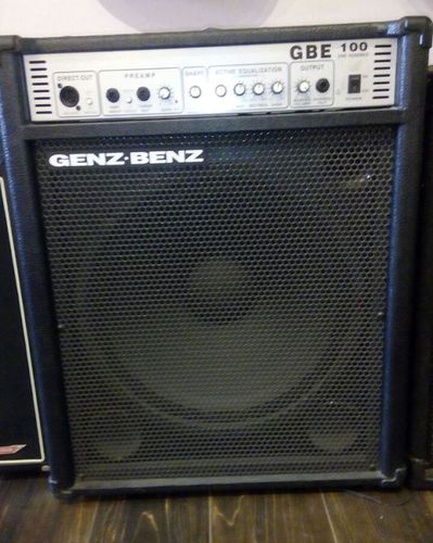 מתצוגה! מגבר גיטרה בס 100 וואט Genz Benz