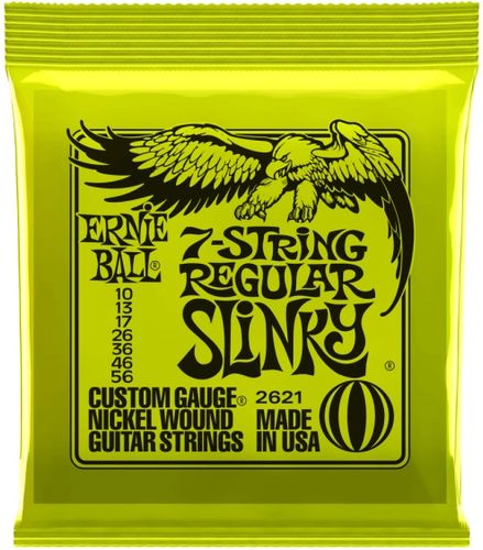 מיתרים לגיטרה חשמלית Ernie Ball Pure Nickel  Regular Slinky  10-46