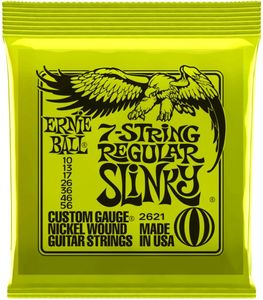 מיתרים לגיטרה חשמלית Ernie Ball Pure Nickel  Regular Slinky  10-46