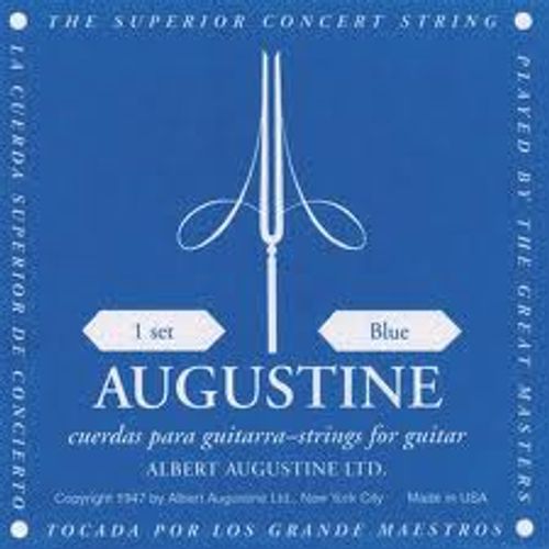מיתרים לגיטרה קלאסית AUGUSTINE Blue