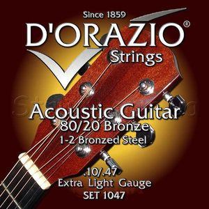 מיתרים לגיטרה אקוסטית 1047 Dorazio