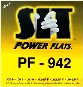 מיתרים גיטרה חשמלית SIT Power Flats