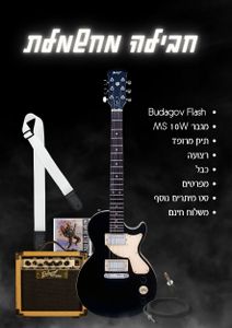 ערכת נגינה מחשמלת ומושלמת   Budagov Flash-BKM