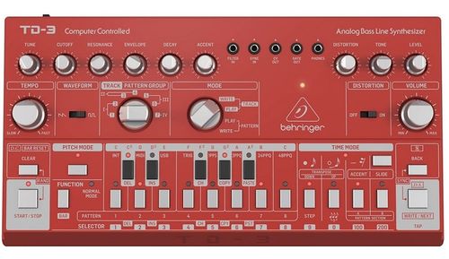 סינטיסייזר אנלוגי Behringer TD-3 Bass Line