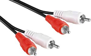 כבל אודיו 3 מטר Budagov AC-8  2RCA-2RCA