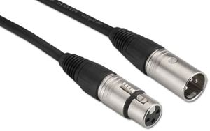 כבל מיקרופון 3 מטר Budagov MC3 XLR-XLR 