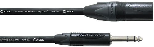 כבל באלנס 2.5 מטר CORDIAL CPM 2.5 MV TRS NEUTRIK