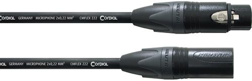 כבל מיקרופון CORDIAL CPM 3 FM-FLEX