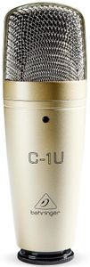 מיקרופון קונדנסר USB למחשב - Behringer C1U