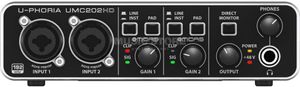 כרטיס קול Behringer UMC202HD
