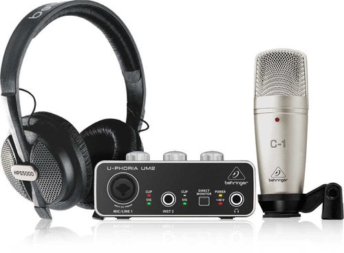 חבילת אולפן  Behringer   U-PHORIA STUDIO