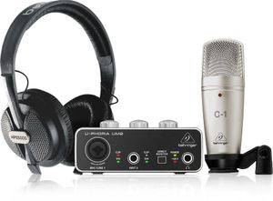 חבילת אולפן  Behringer   U-PHORIA STUDIO