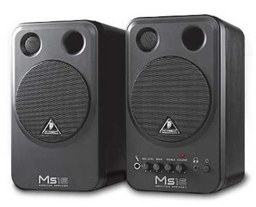 מוניטור אולפני מוגבר  BEHRINGER MS16
