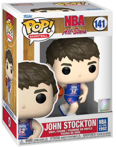 בובת פופ כדורסל: NBA אולסטאר - ג'ון סטוקטון - Funko POP!: Basketball - NBA All Stars - John Stockton #141