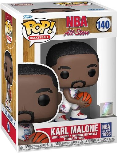 בובת פופ כדורסל: אגדות NBA - קרל מלון - Funko POP!: Basketball - NBA Legends - Karl Malone #140