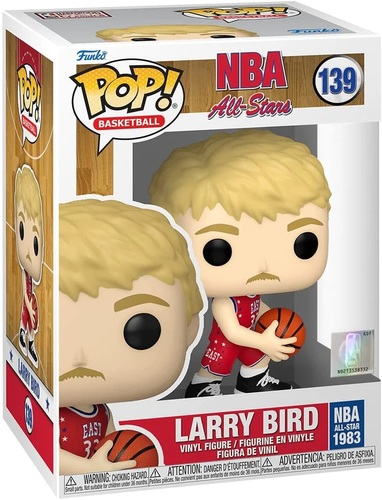 בובת פופ כדורסל: אגדות NBA - לארי בירד - Funko POP!: Basketball - NBA Legends - Larry Bird #139