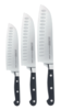 סט 3 סכינים סנטוקו מבית ארקוסטיל ARCOSTEEL