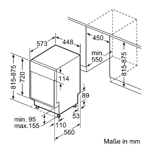 מדיח כלים Constructa CP5SW00HKD 