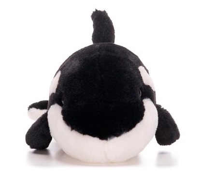 בובת לוויתן אורקה רכה ונעימה בגודל 30 ס