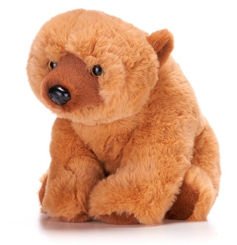 בובת דב גריזלי רכה ונעימה בגודל 30 ס