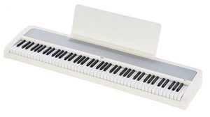 פסנתר חשמלי KORG (לבן) נייד KORG B2 WH