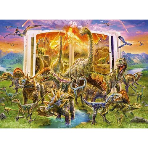 רבנסבורגר - פאזל 300 חל' דינוזאורים - Ravensburger