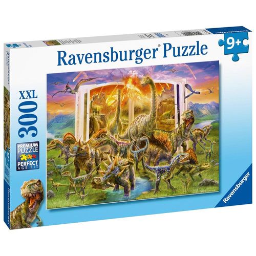 רבנסבורגר - פאזל 300 חל' דינוזאורים - Ravensburger