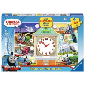 רבנסבורגר - פאזל 60 חלקים תומאס וחברים שעון - Ravensburger Thomas & Friends