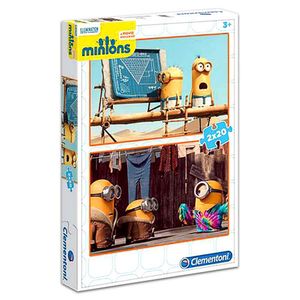 קלמנטוני - פאזל 2X20 מיניונים - Clementoni PUZZLE MINIONS