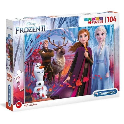 פאזל  פרוזן 2 - 104 חל'  CLEMENTON  - FROZEN 2