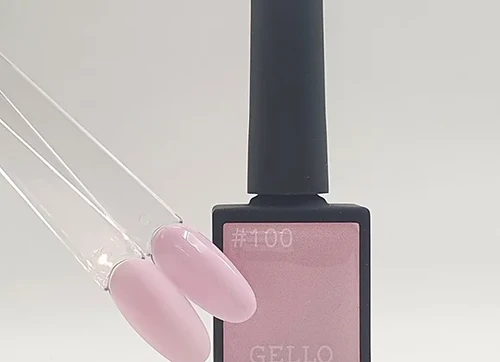 לק ג'ל ג'לו צבע פסטל ורוד GELLO #100