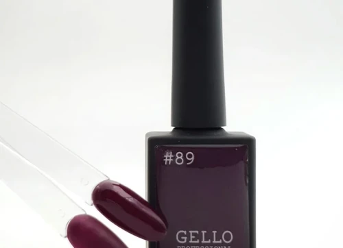 לק ג'ל ג'לו צבע סגול כהה GELLO #89
