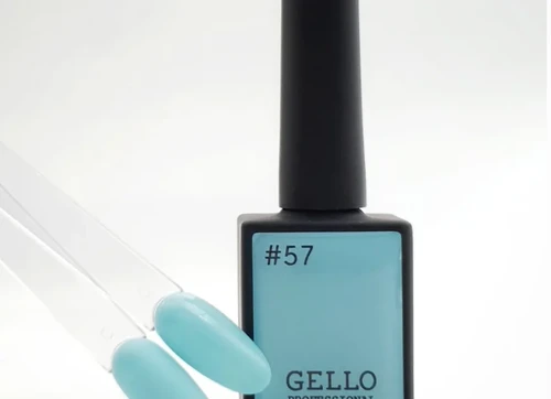 לק ג'ל ג'לו צבע תכלת טורקיז GELLO #57