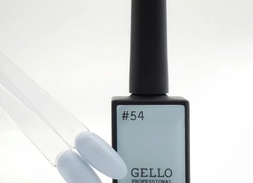 לק ג'ל ג'לו צבע תכלת בהיר GELLO #54