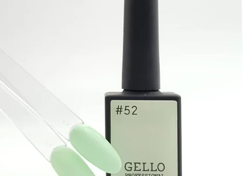 לק ג'ל ג'לו צבע מנטה GELLO #52