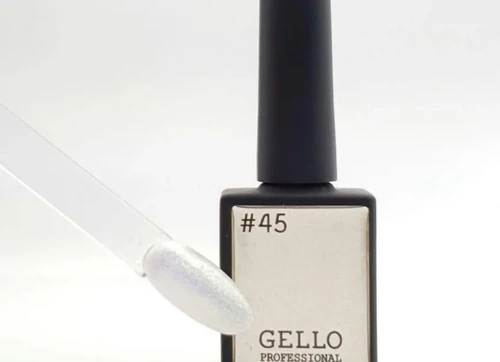 לק ג'ל ג'לו צבע נצנץ חלבי מוזהב GELLO #45