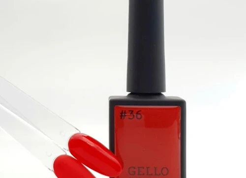 לק ג'ל ג'לו צבע אדום GELLO #36