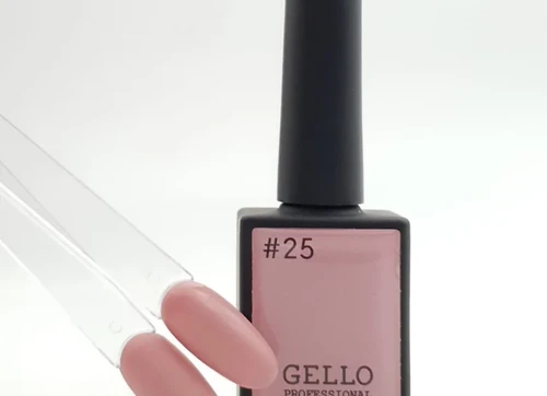 לק ג'ל ג'לו צבע ורוד עתיק GELLO #25